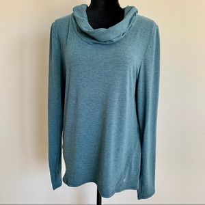 Apana Funnel Neck Pullover with Hood